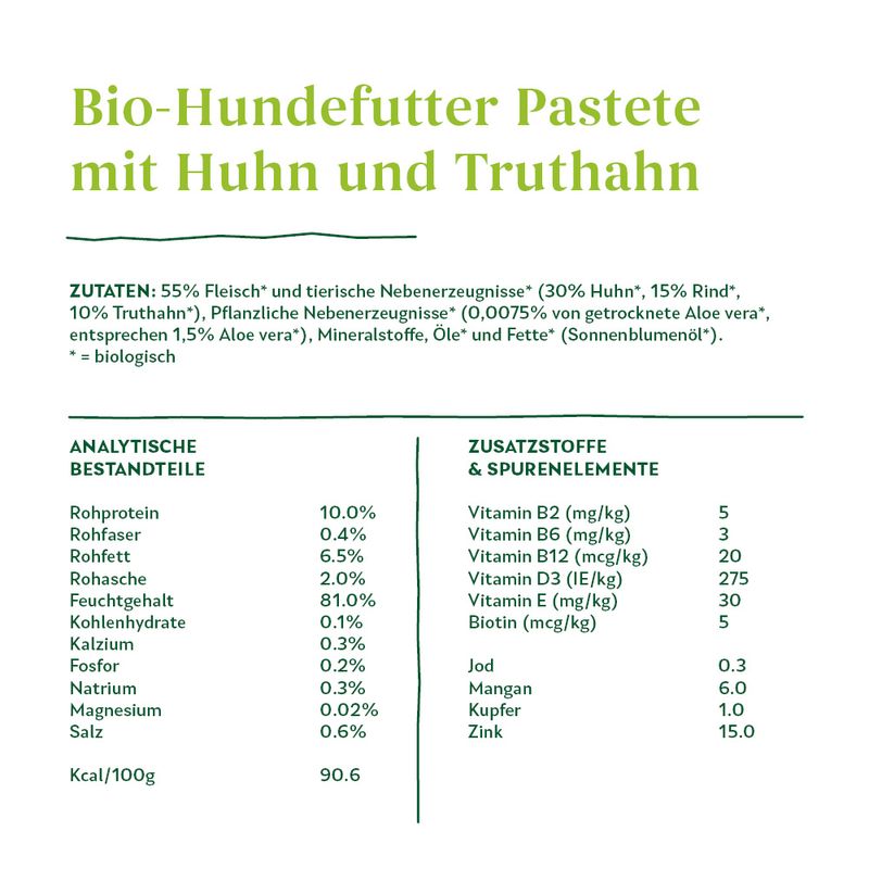 Yarrah Bio Paté 12 x 150 g