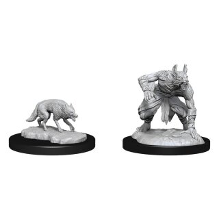 D&D Nolzur's Marvelous Miniatures - Jackalwere & Jackal