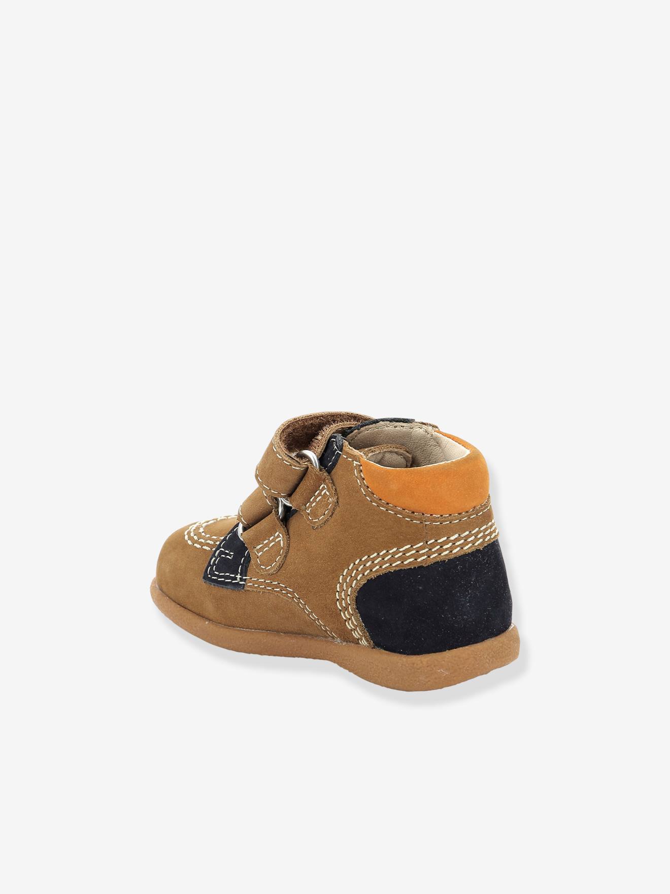 Bottillons bébé Babyscratch KICKERS® 1ers pas caramel