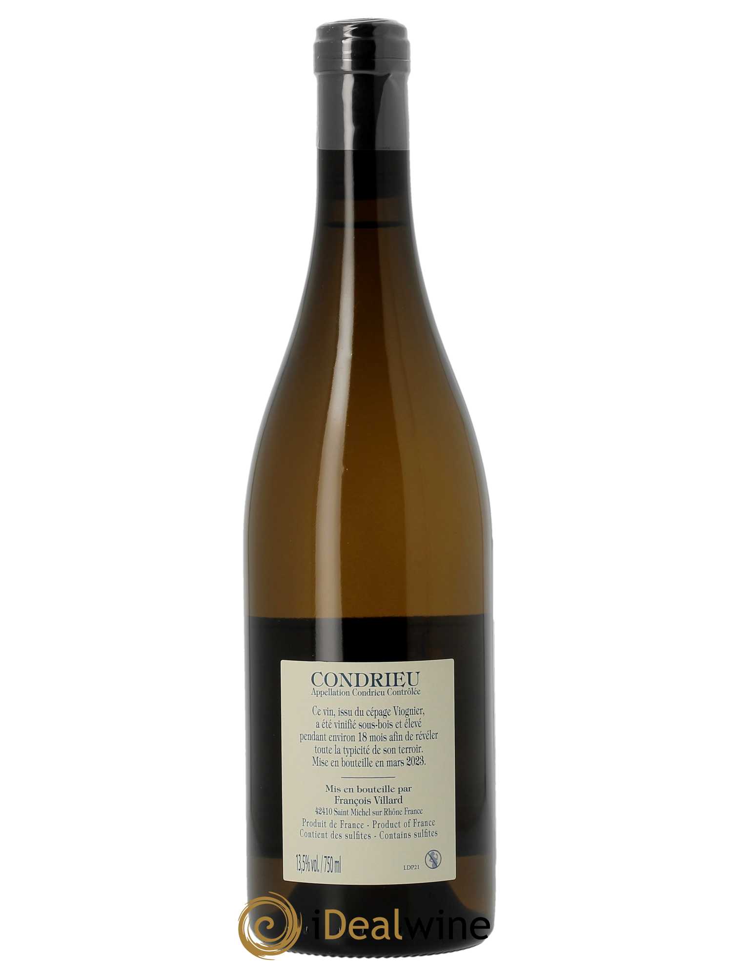 Condrieu Deponcins François Villard  2021 - Lot de 1 Bouteille