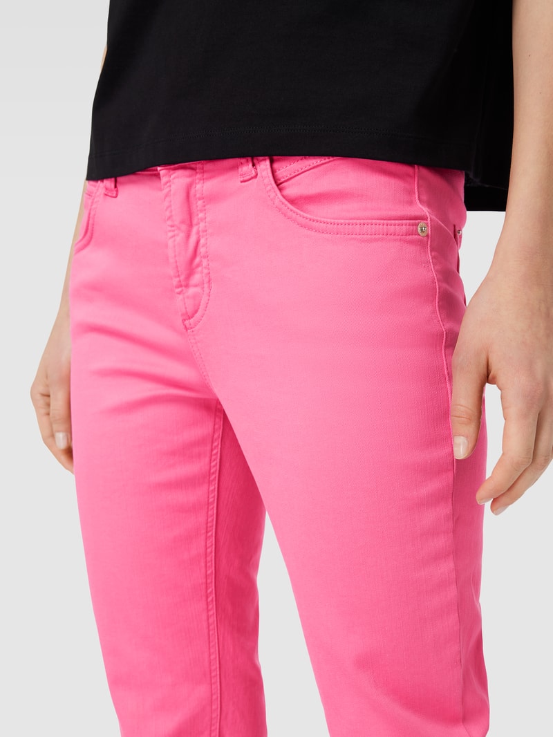 Jeans mit 5-Pocket-Design Modell 'PINA' in pink