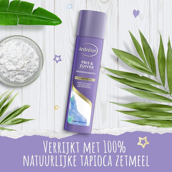 Andrélon Special Raikas ja Puhdas Kuivashampoo 245ml