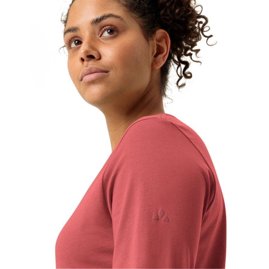 Logo Langarmshirt Damen