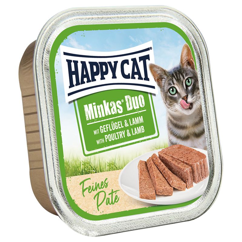 Happy Cat Minkas Duo Feines Paté zu TOP-Preisen