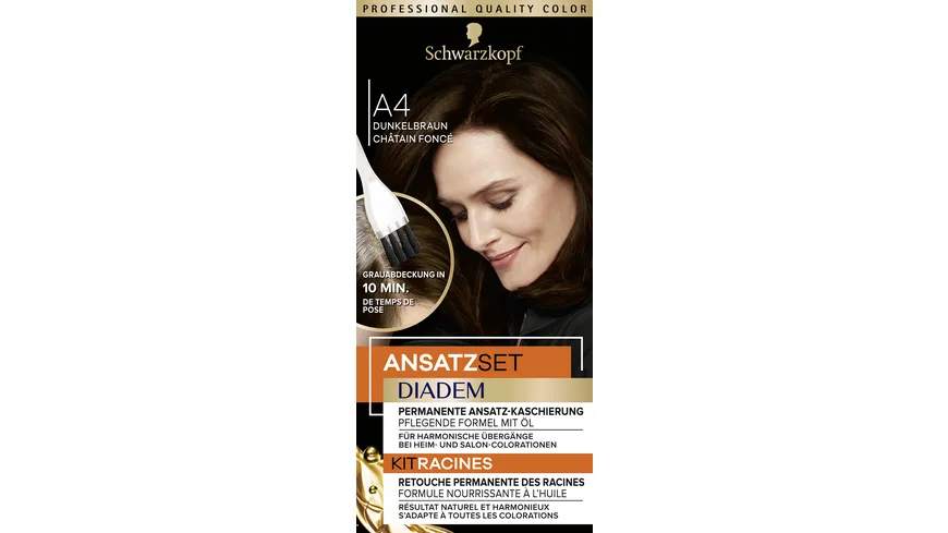 DIADEM Ansatzset Ansatz-Kaschierung Stufe 3 A4 - dunkelbraun