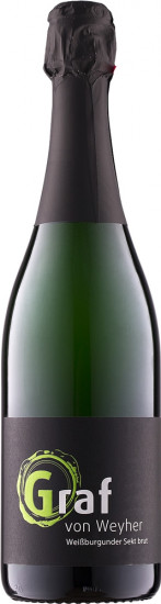 2020 Weißburgunder Sekt brut - Graf von Weyher