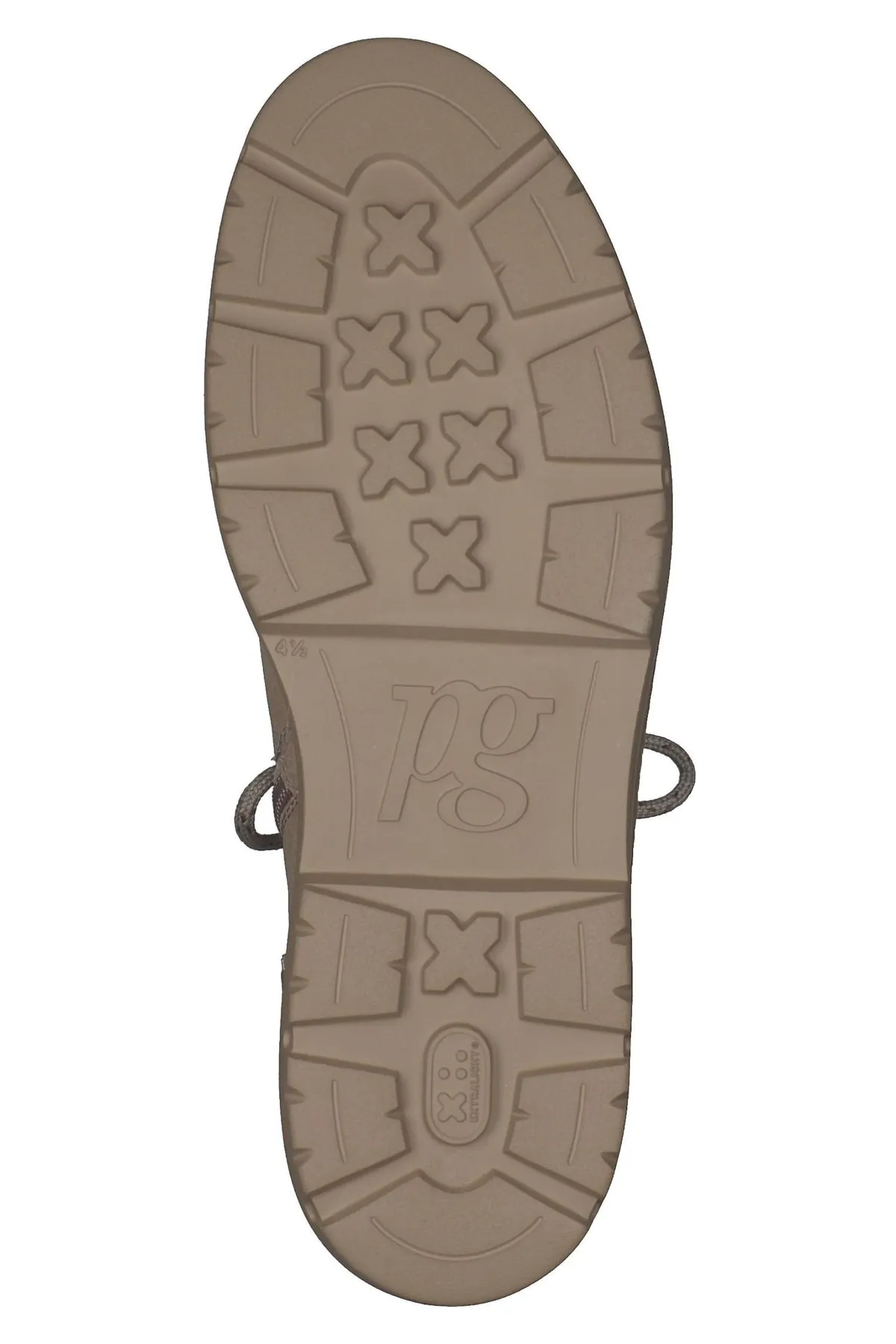 Paul Green  Stiefelette - Beige - Blockabsatz