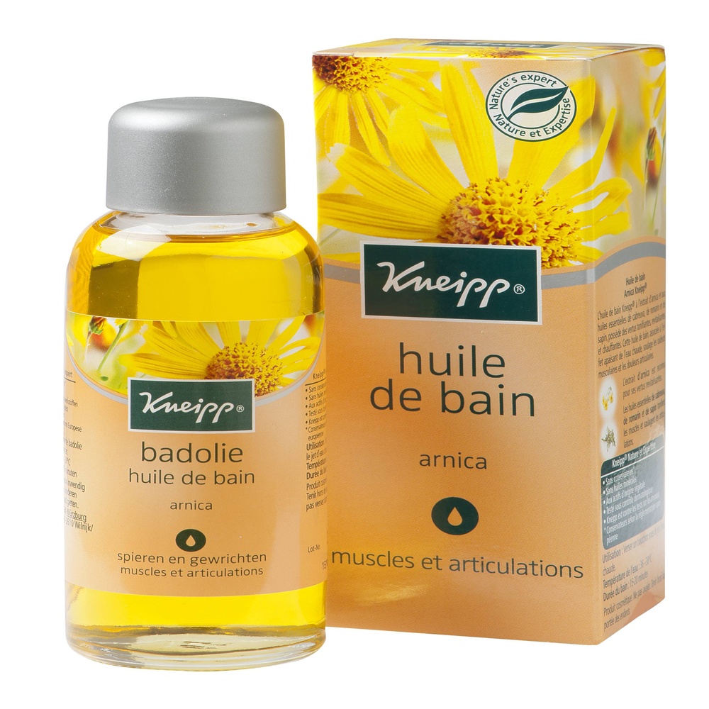 kneipp Huile de Bain - Arnica - Arnica Active - 100 ml Huiles de bain