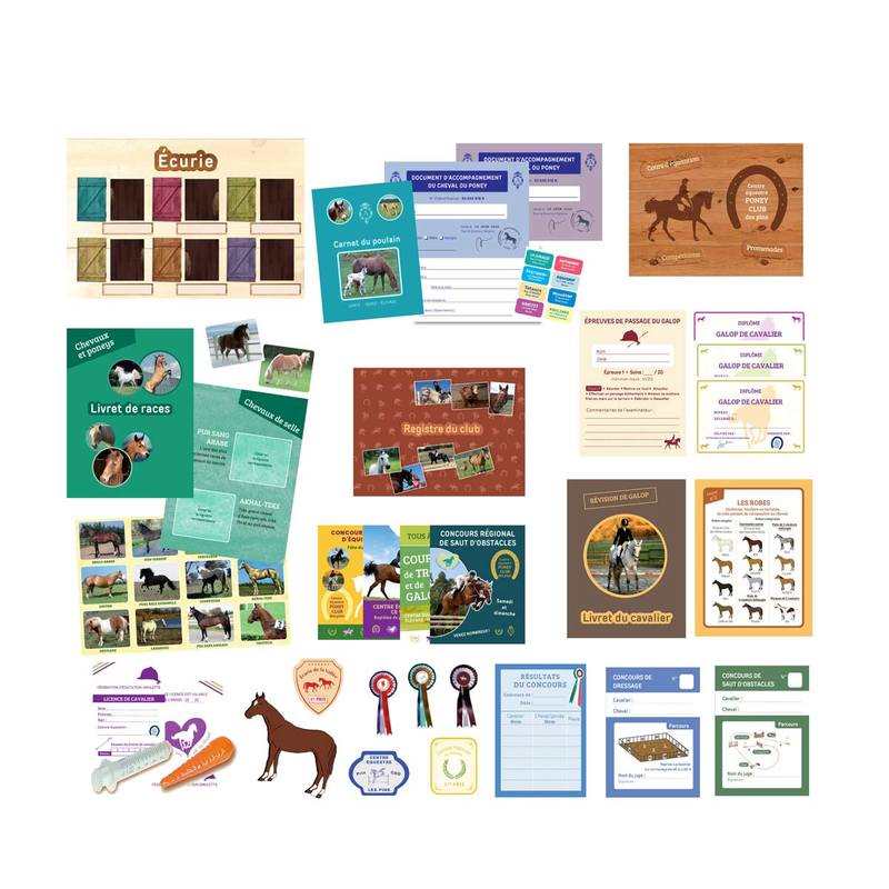 Coffret mon premier poney club