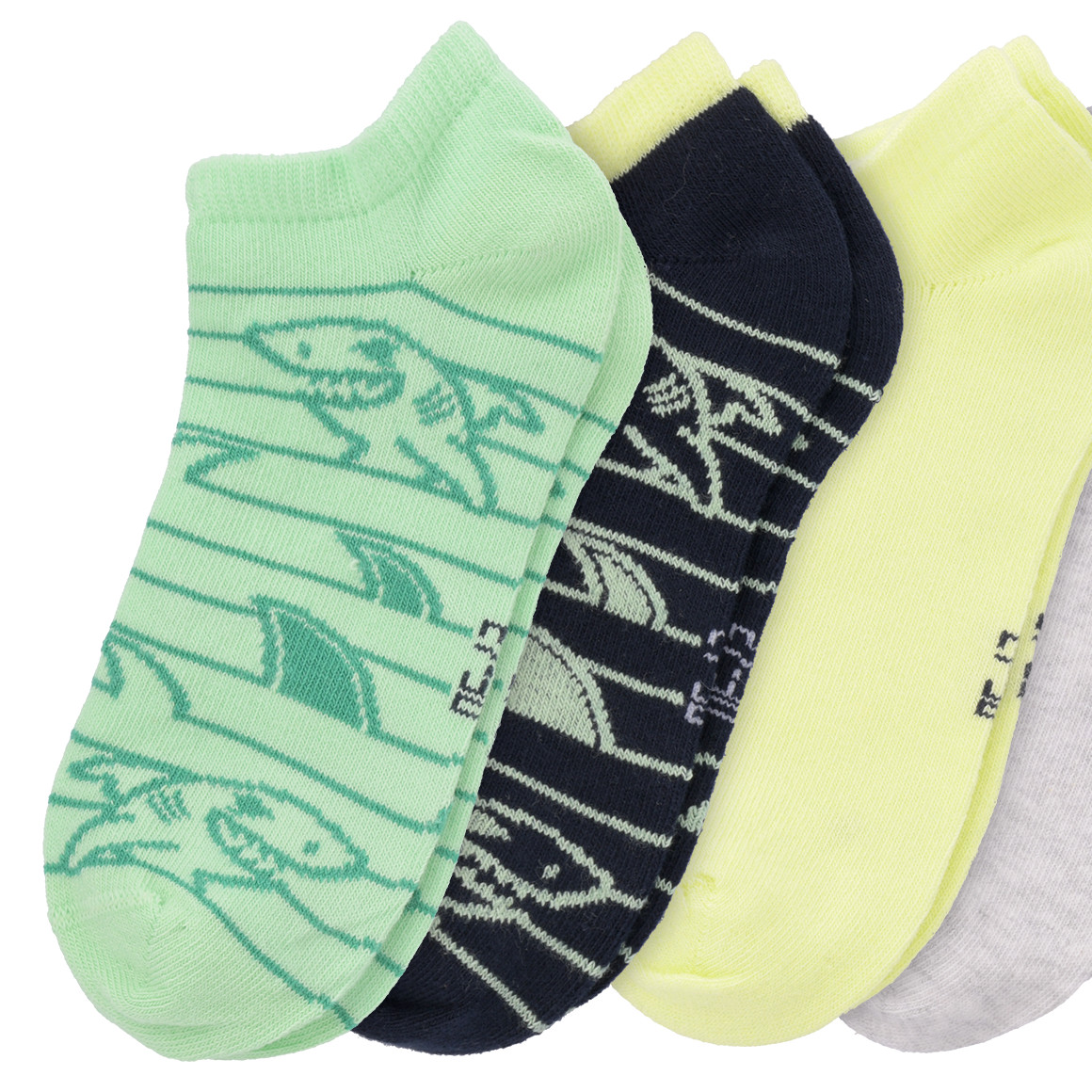 4 Paar Jungen Sneaker-Socken im Set