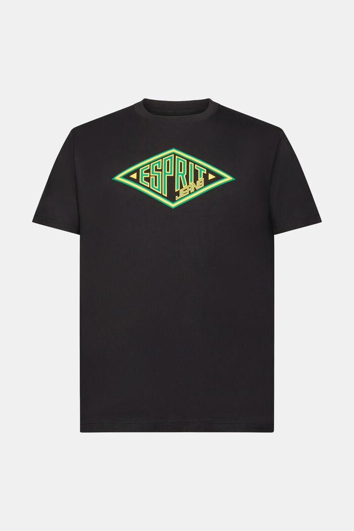 Baumwoll-T-Shirt mit Logo