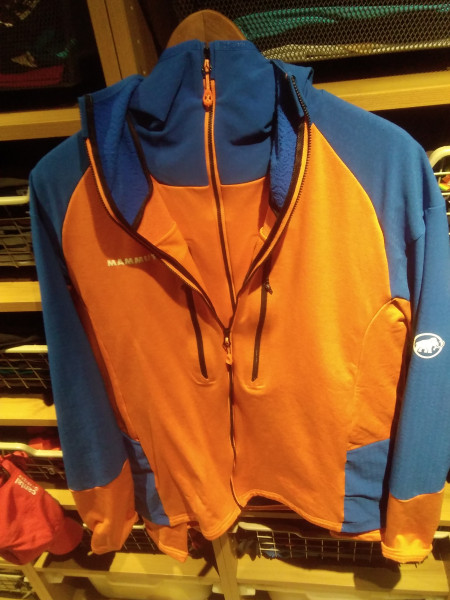 Mammut - Eiswand Advanced Midlayer Hooded Jacket - Fleecejacke