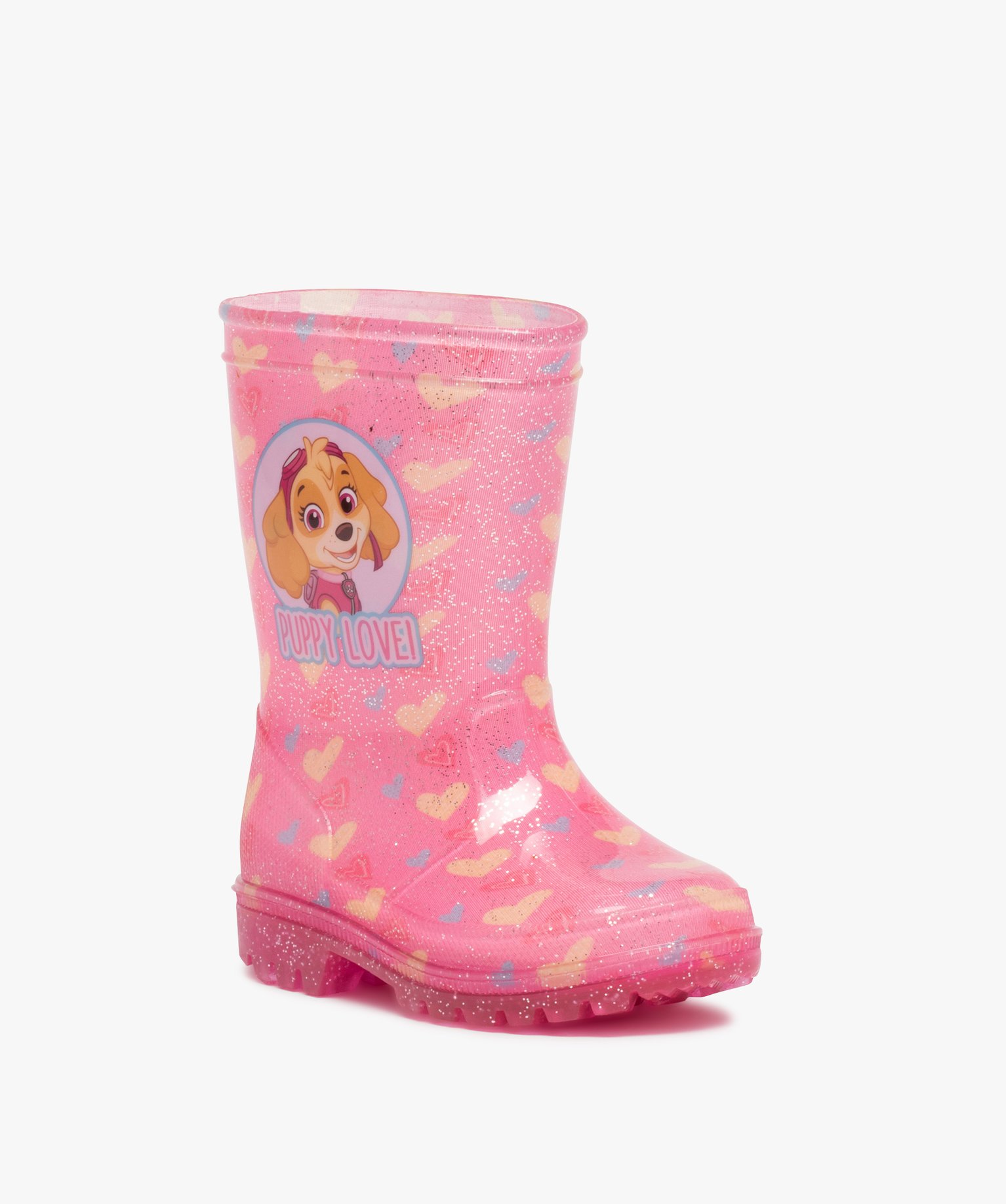 Bottes de pluie bébé fille Stella – Pat’ Patrouille rose | GEMO
