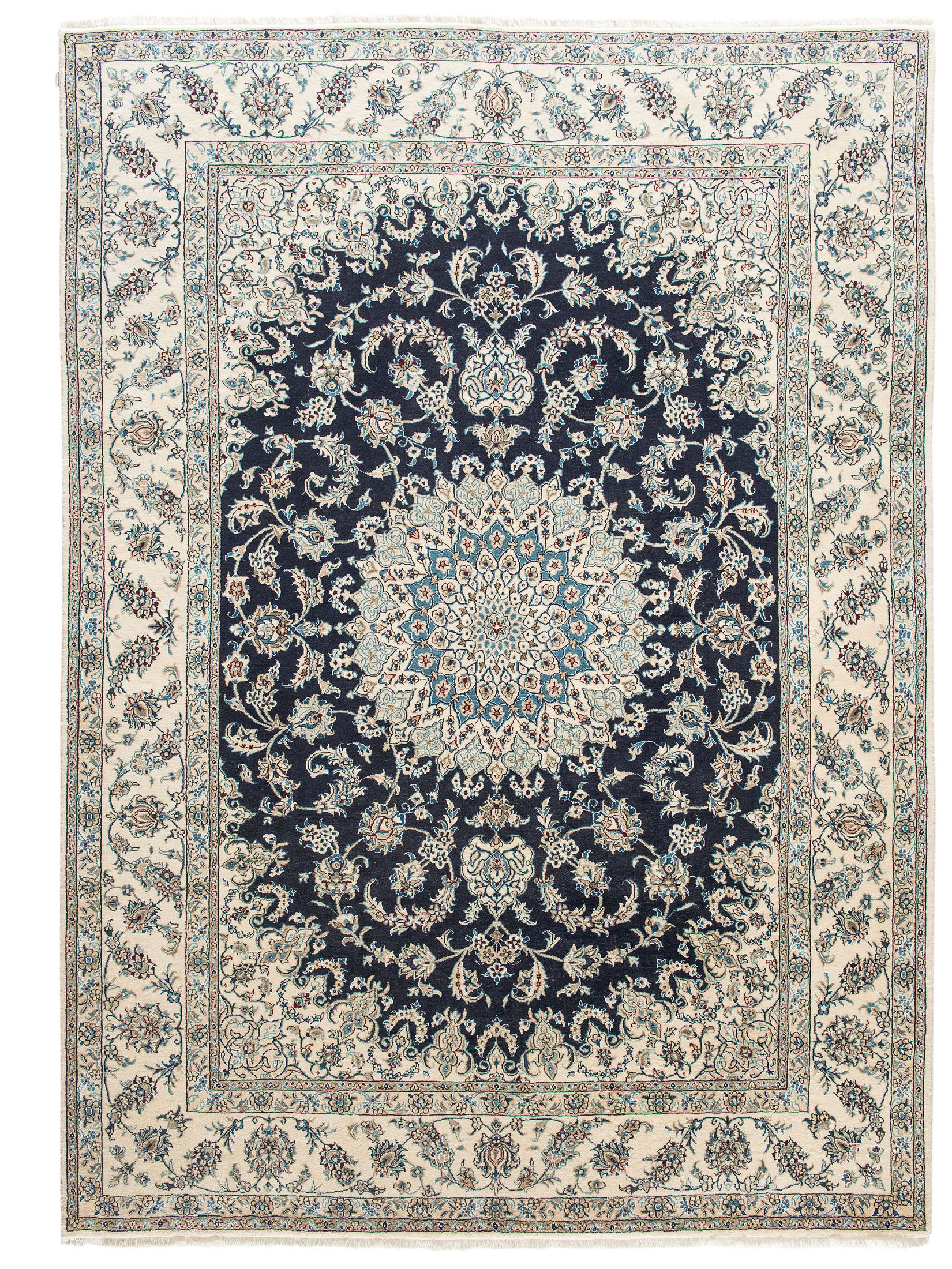 Kaschmar Nain 12 Lah ca. 245 x 345 cm, Unikat / Einzelstück