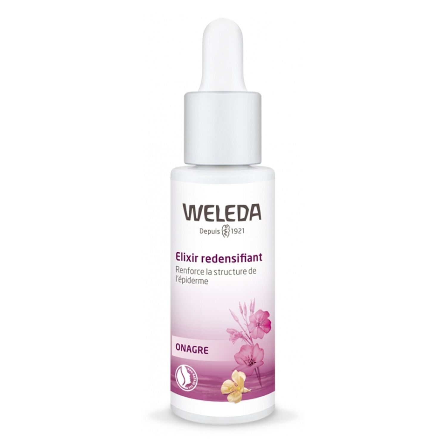 Weleda Onagre Elixir Redensifiant - Peaux Matures - Flacon Pipette en Verre 30 ml