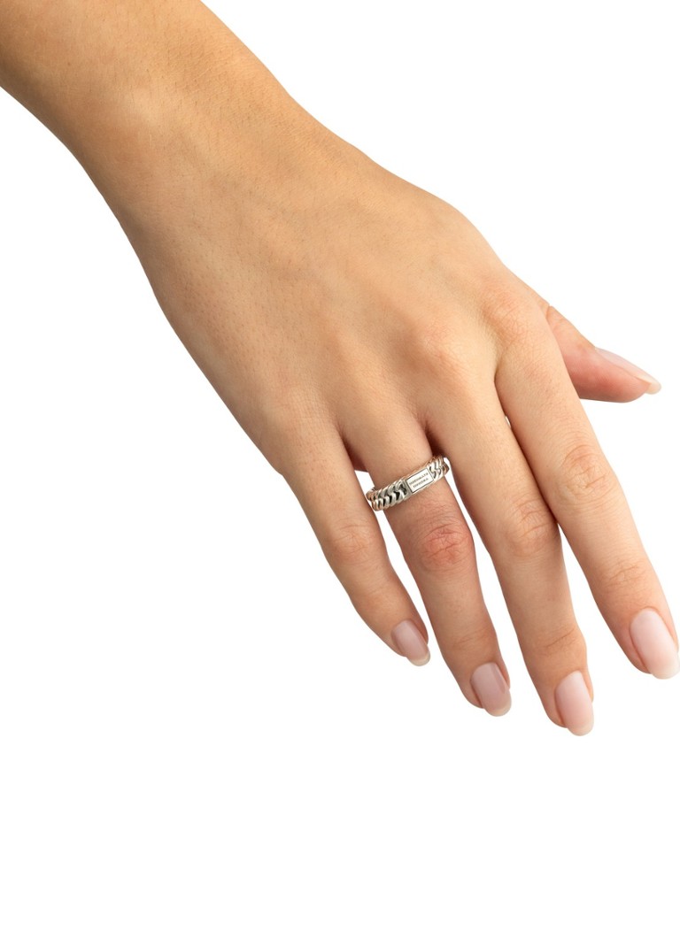 Buddha to Buddha  Chain XS ring van zilver
