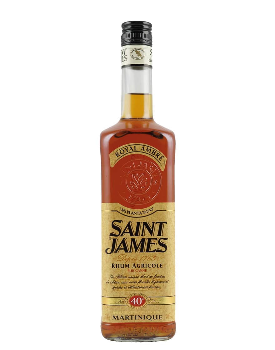 Martinique AOC Rhum Agricole Royal Ambré Saint James 0,7 ℓ