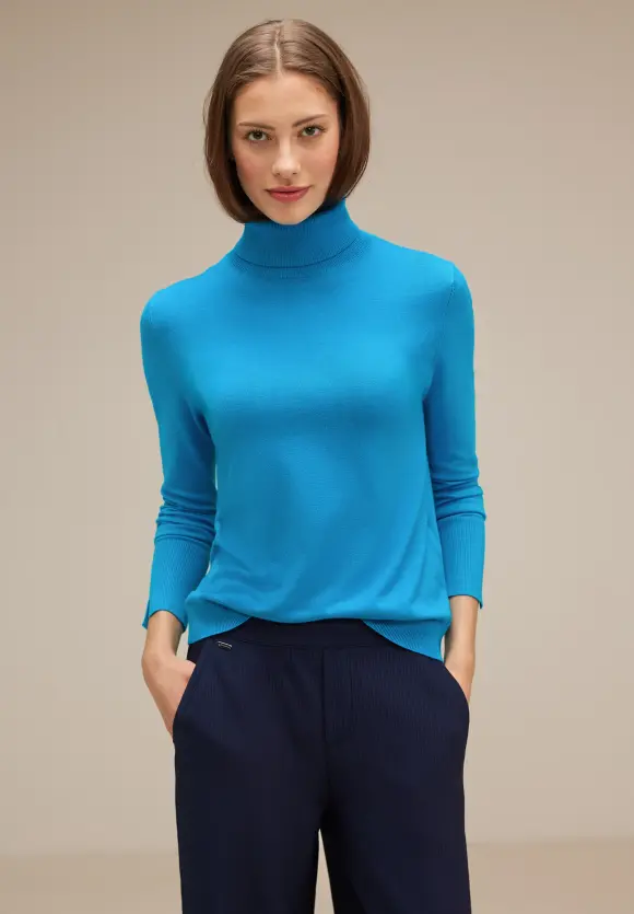 Street One Basic Rollkragenpullover