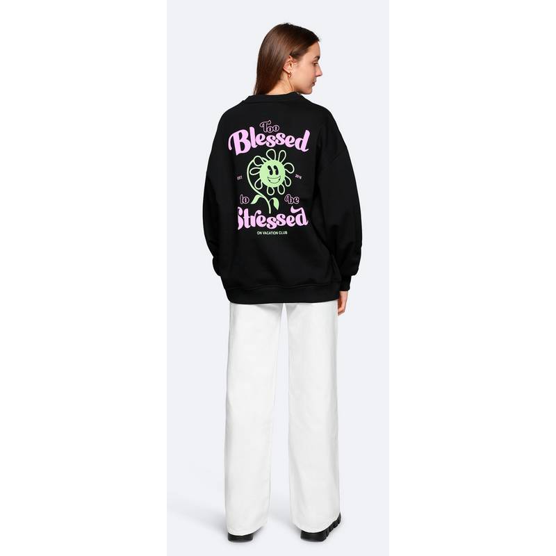 ON VACATION too blessed to be stressed Sweatshirt