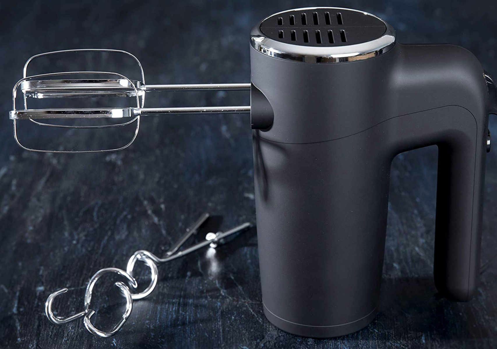 GASTRONOMA Handmixer 18200001 Handrührgerät Matt Schwarz