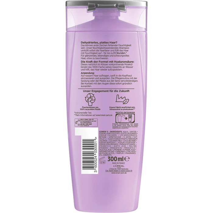 72H Feuchtigkeitauffüllendes Shampoo