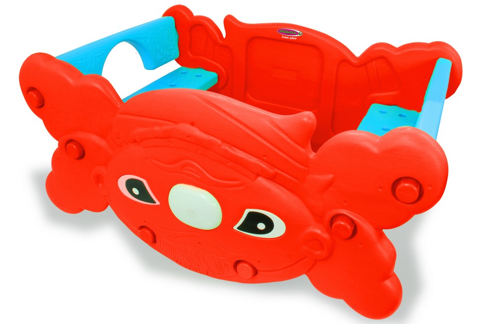 Jamara e.K. JAMARA-460738-Kindersitzgruppe Sit and Swing 2in1 rot