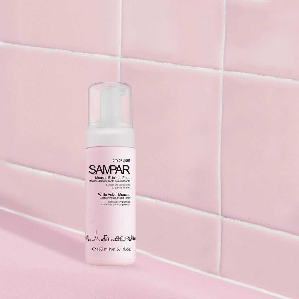Sampar Mousse Eclair de Peau Nettoyant visage