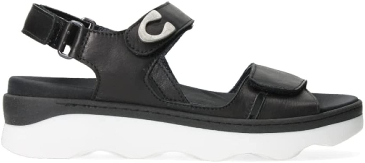 WOLKY Komfort Sandalen schwarz Medusa Reflex