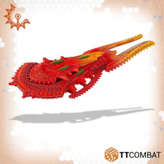 Shaltari Gold Battleship