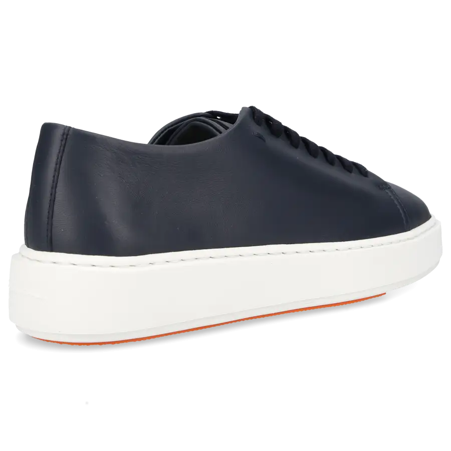Santoni - Sneaker low 60994 Kalbsleder - blau