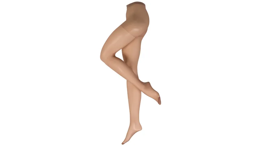 NUR DIE Damen Feinstrumpfhose Supersitz Color Komfortgröße 20 DEN saskia