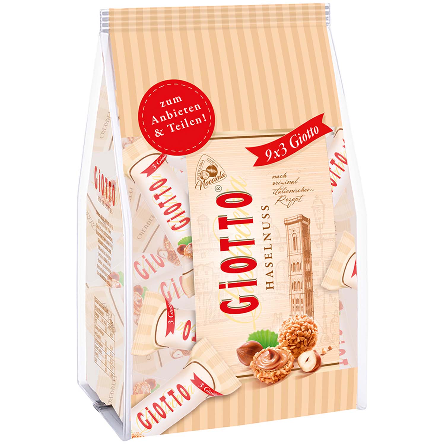 Giotto Haselnuss 9x3er