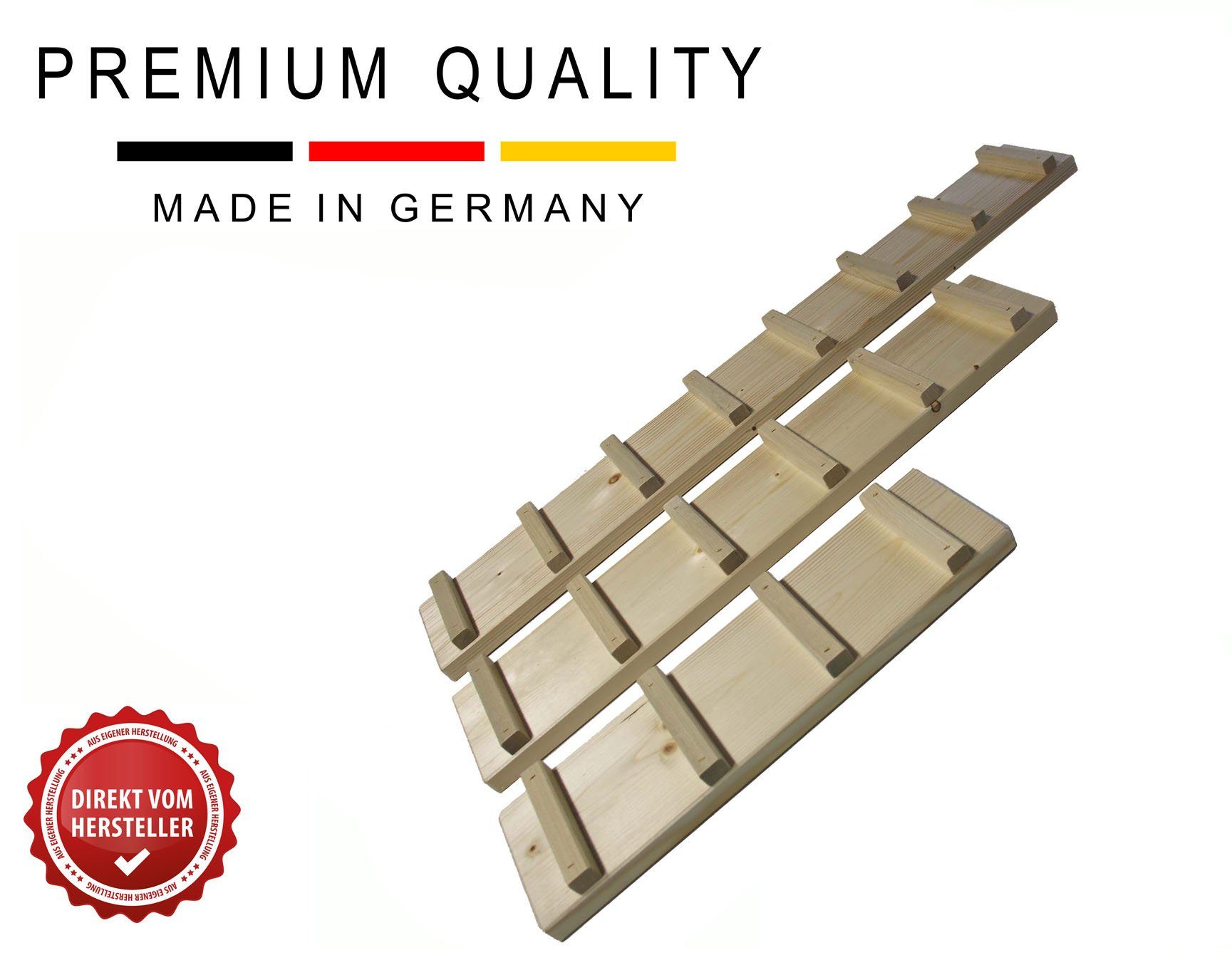 Clamaro Hühnerstall, Hühnerleiter Treppe Kaninchen Leiter Kleintier Holzrampe