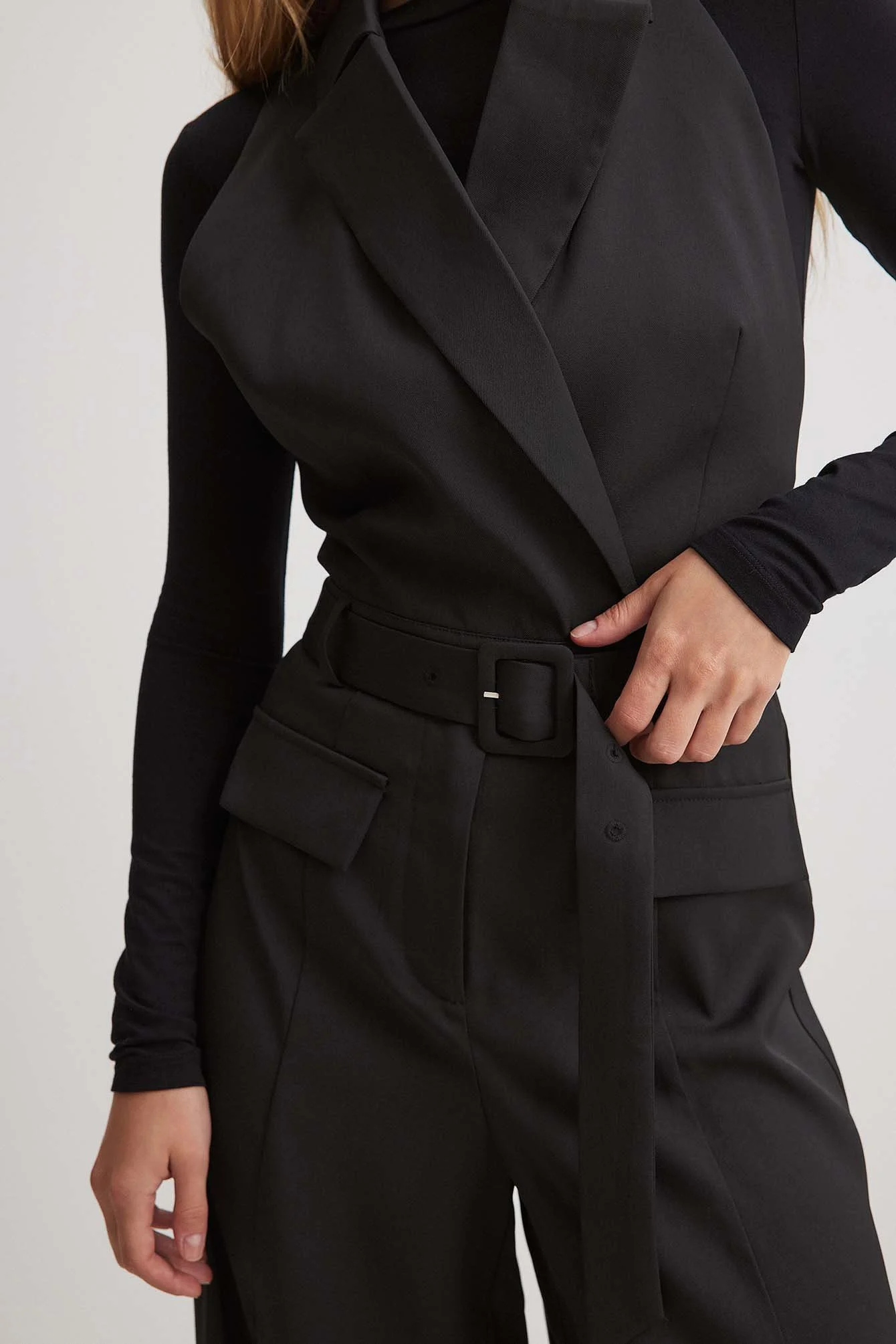 Ärmelloser Jumpsuit
