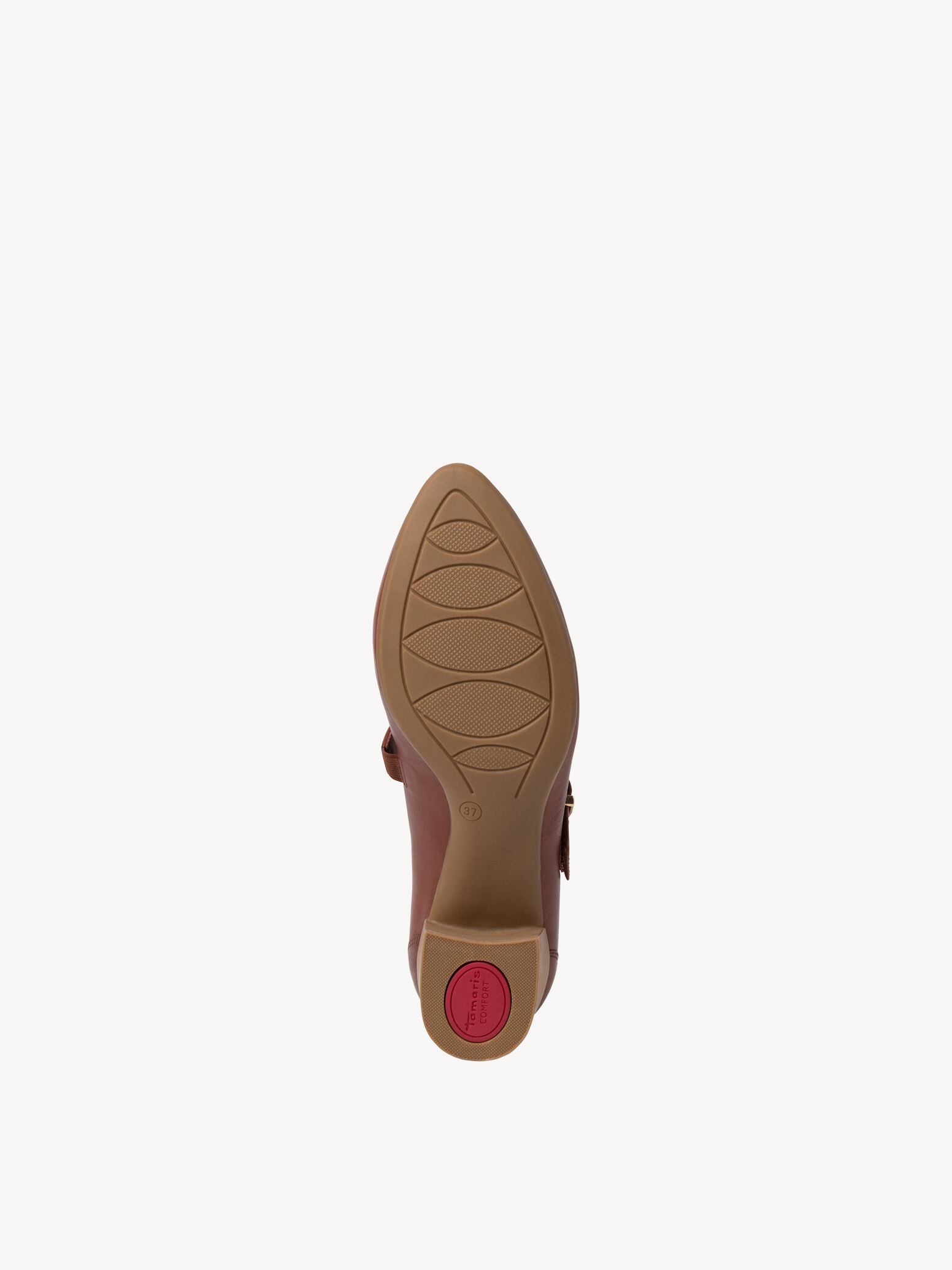 Escarpin en cuir - marron
