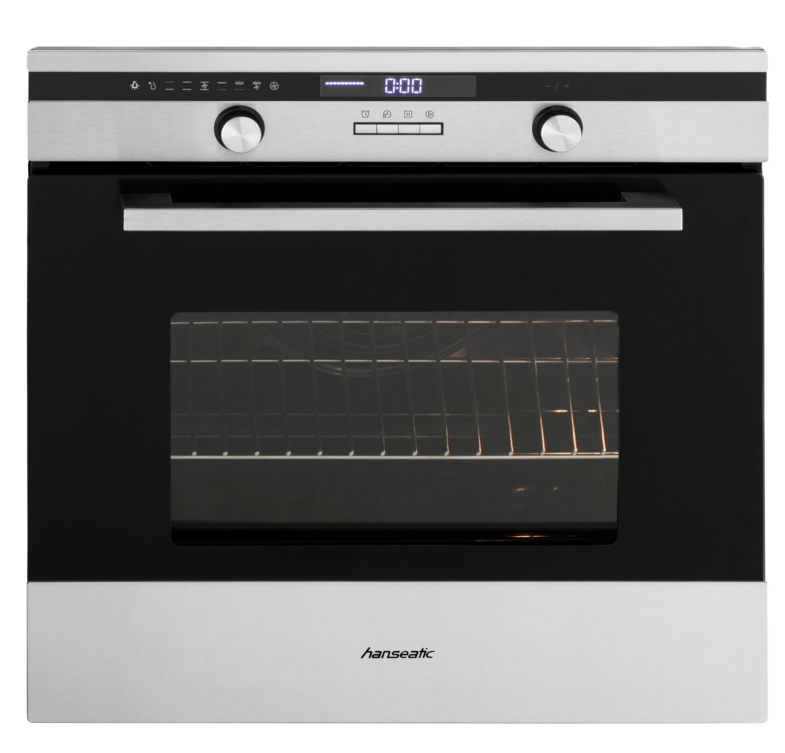 OPTIFIT Küchenzeile Cara, Breite 400 cm, mit HANSEATIC-E-Geräten, Induktions-Kochfeld, Soft-Close-Funktion