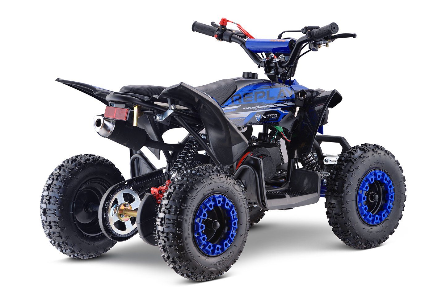 Nitro Motors Dirt-Bike 49cc mini Kinder Quad Replay 6