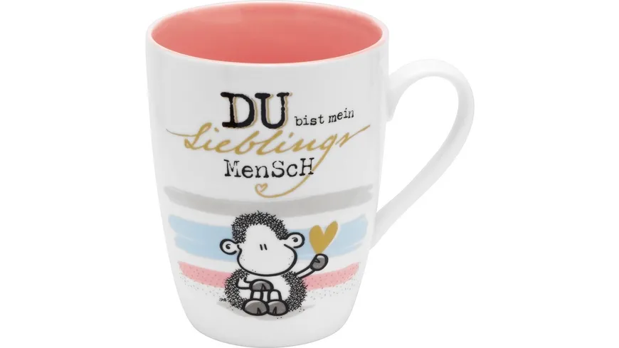 sheepworld Tasse in Geschenkverpackung Motiv »DU bist mein Lieblingsmensch«