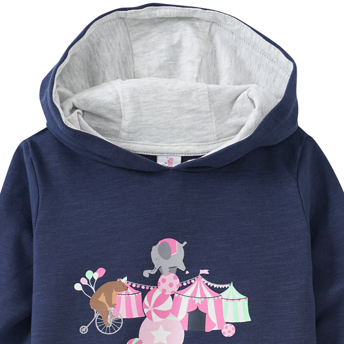 Baby Sweatkleid mit Kapuze