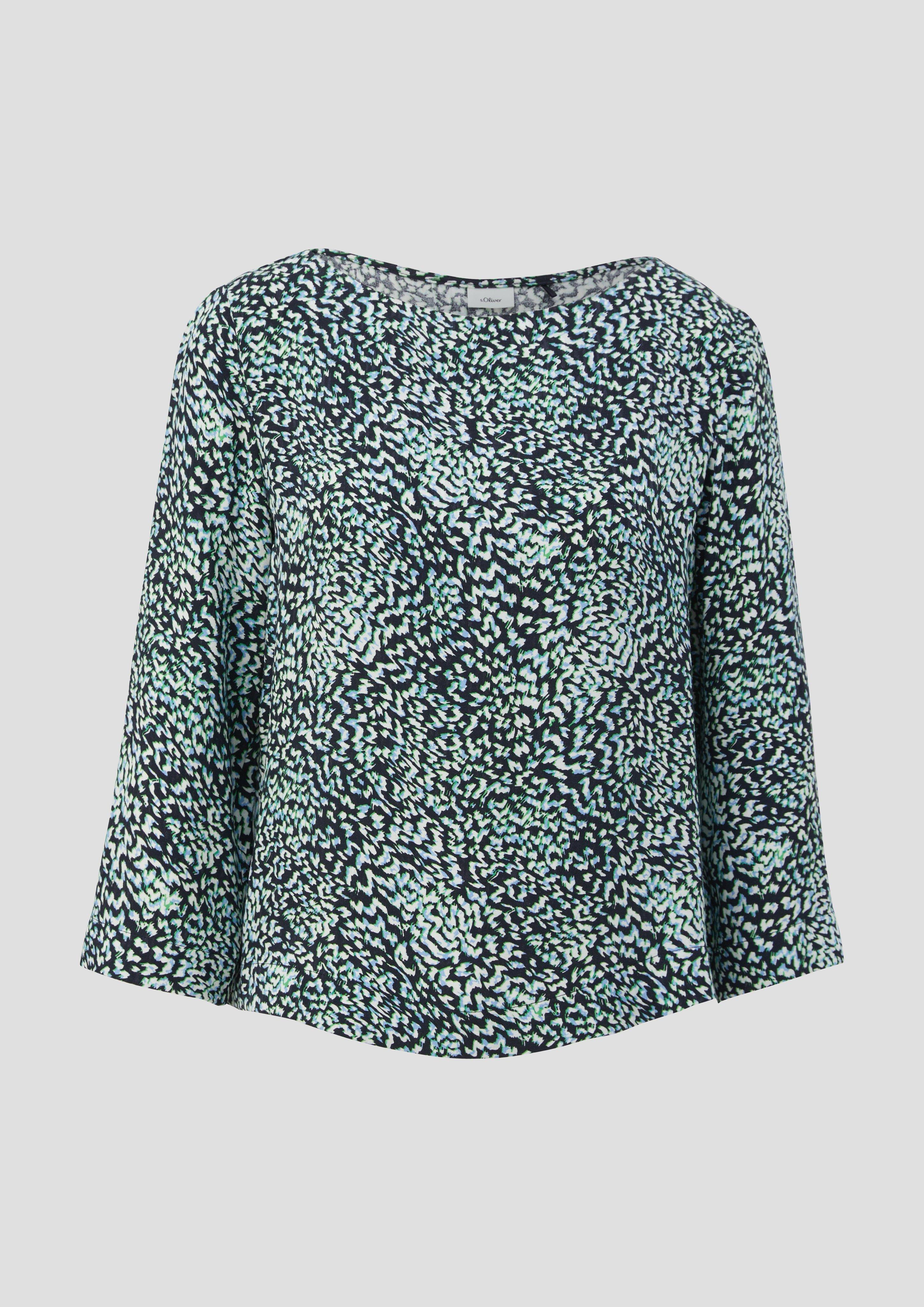 Bluse mit seitlich geschlitztem Saum  2142693-59A4