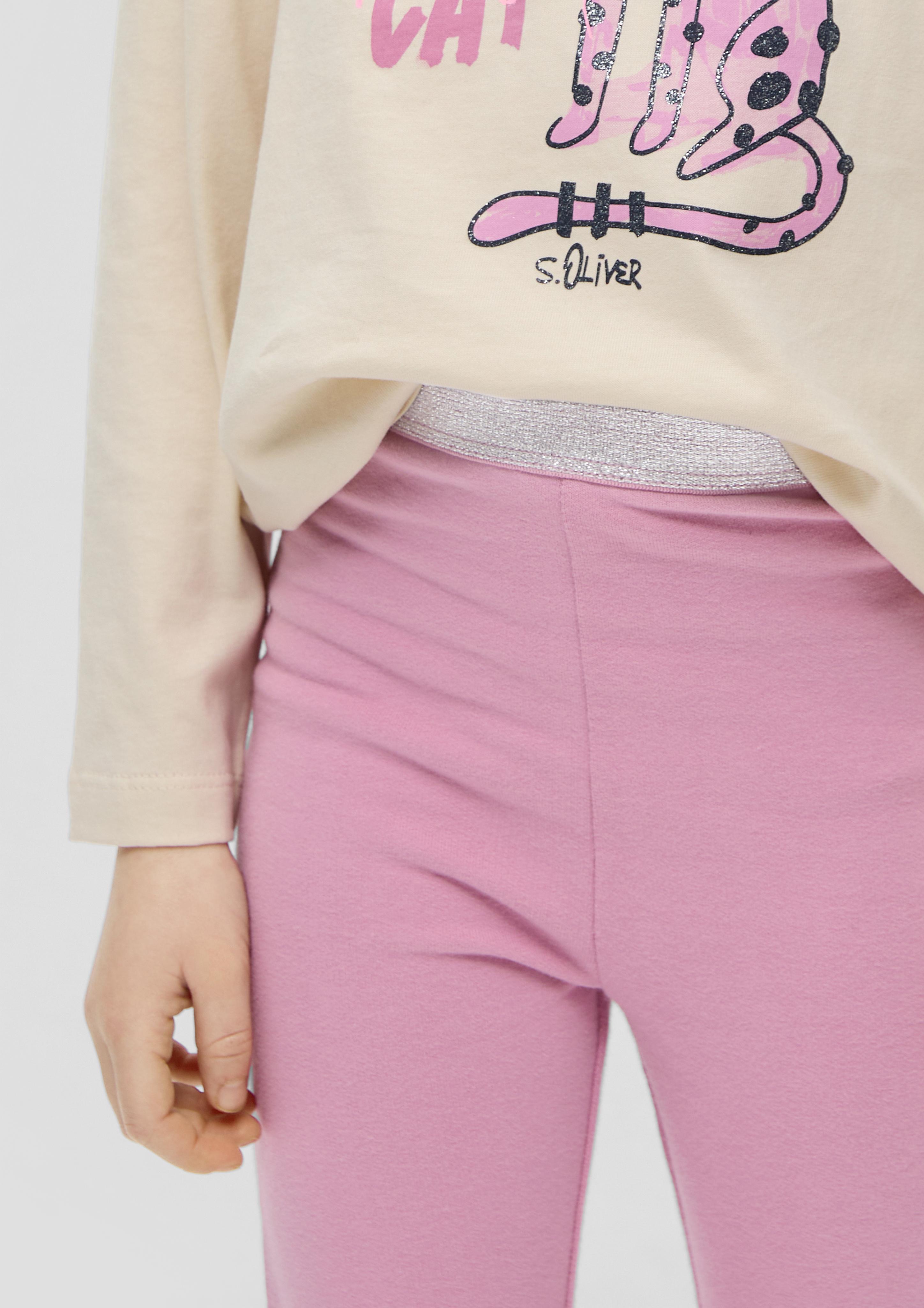 Leggins mit ausgestelltem Bein  2140042-4410