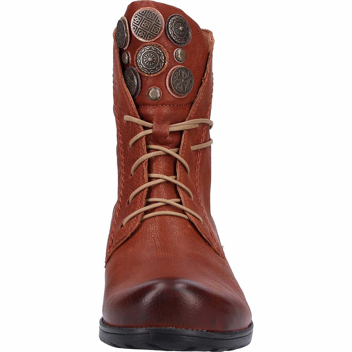 THINK Schnür-Stiefeletten braun