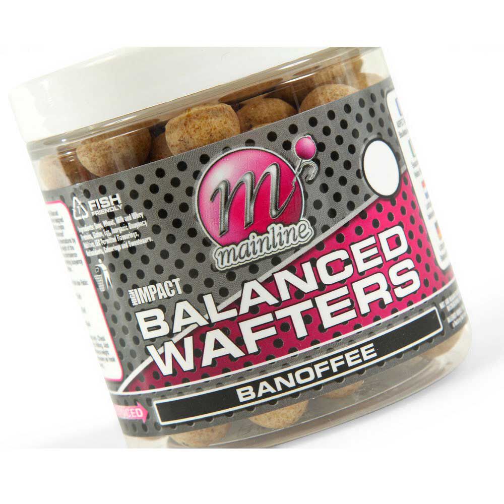 Mainline High-Impact Balanced Carp Boilies, Banoffee Wafters