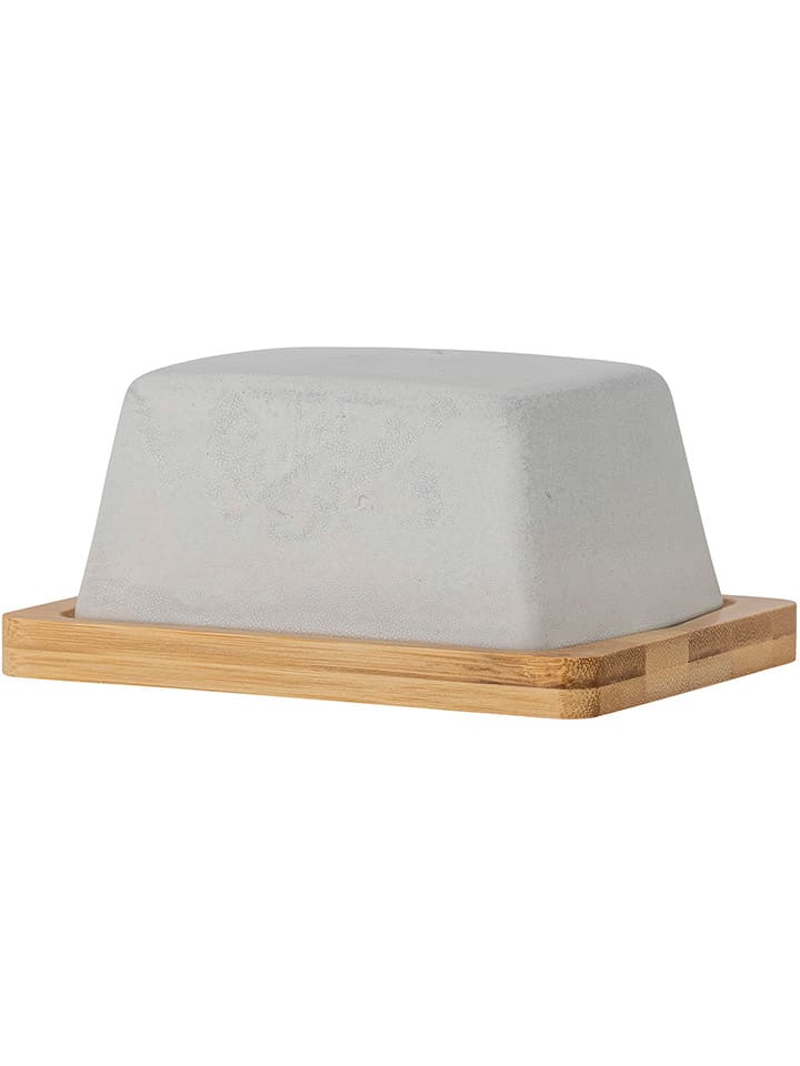 Bloomingville Butterdose ''Josefine'' in Hellbraun/ Grau - (B)16 x (H)7,5 x (T)12 cm günstig kaufen onesize