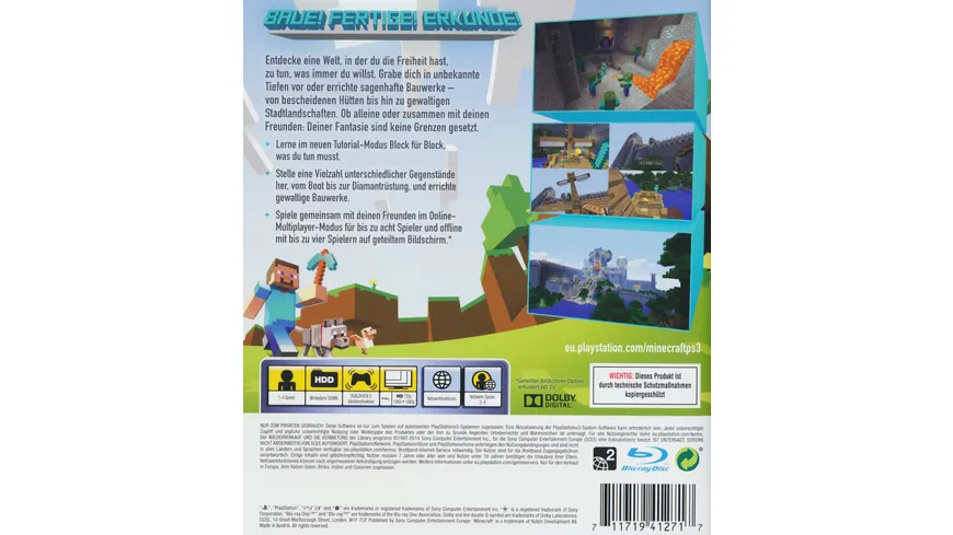 Minecraft - Playstation 3 Edition