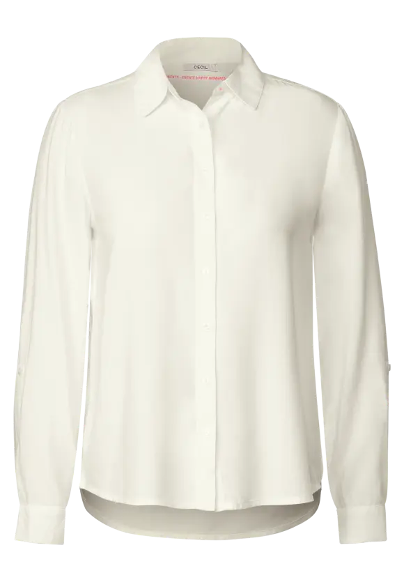 CECIL Bluse in Unifarbe
