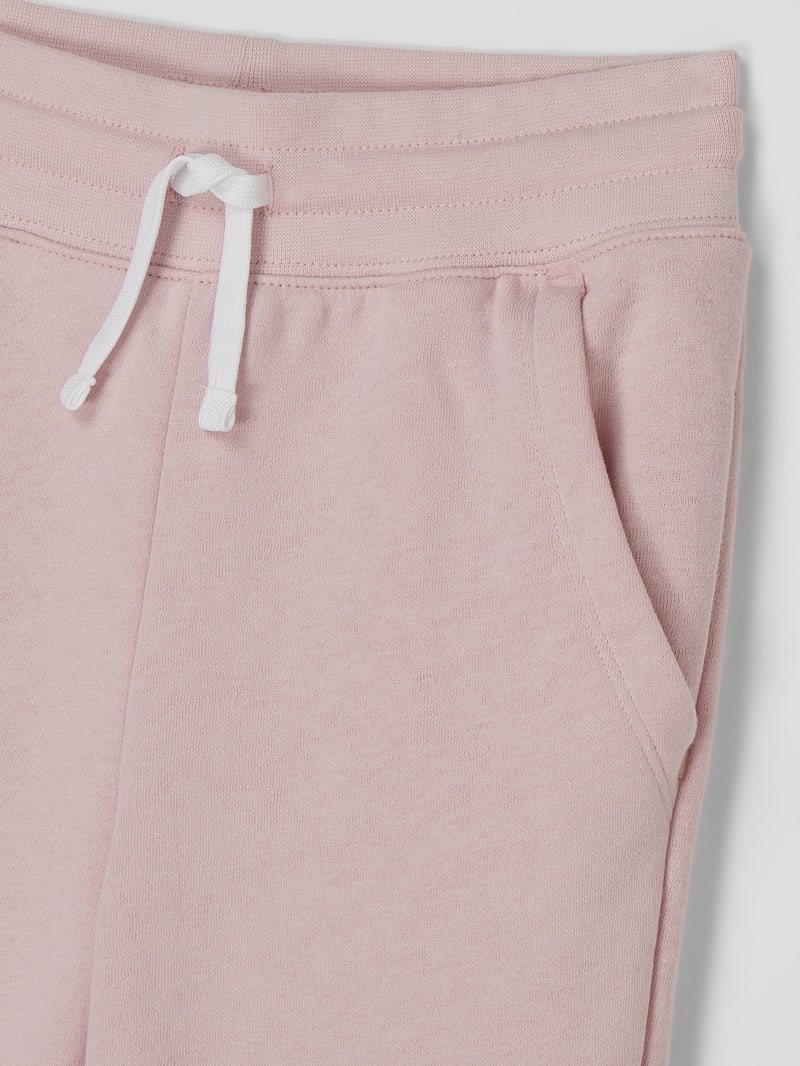 Loose Fit Sweathose mit Logo in rosa