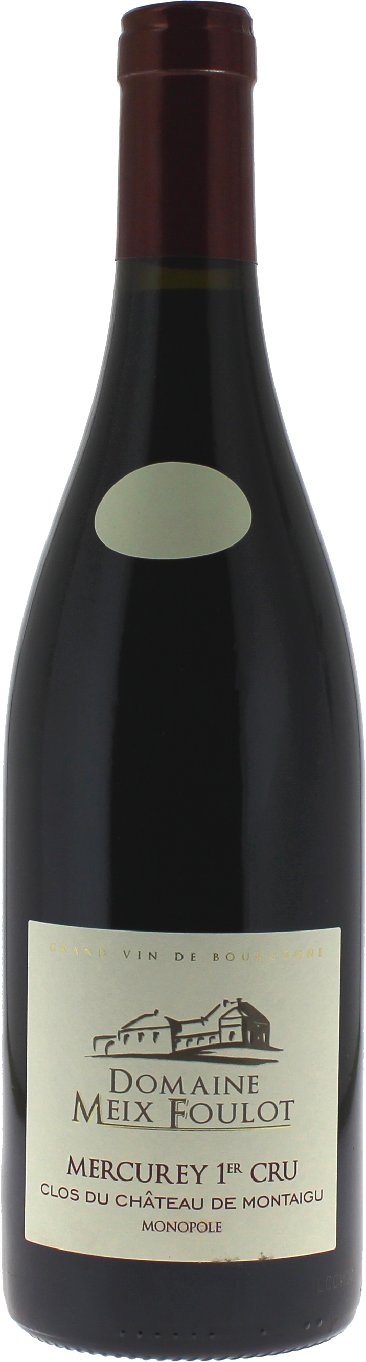 Mercurey 1er cru monopole clos du château de montaigu 2021