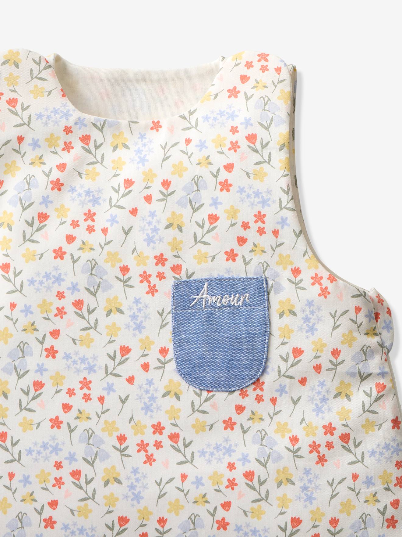 Vertbaudet Ärmelloser Baby Sommerschlafsack GIVERNY Oeko-Tex - mehrfarbig