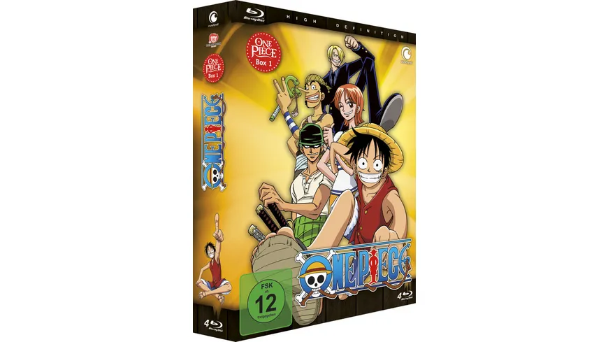 One Piece - Die TV-Serie - Blu-ray Box 1  [4 BRs]